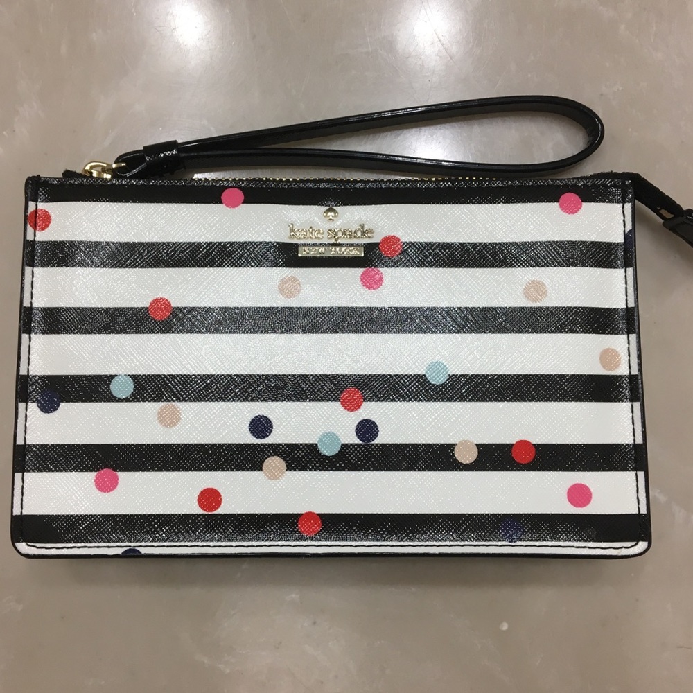 ❌SOLD❌NWT Kate Spade Cameron St. Confetti Wristlet - Picture 3 of 8